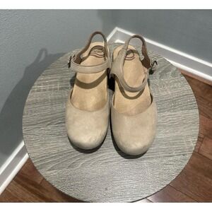 Dansko Sam Sand Milled Nubuck Mary Jane 38 7.5